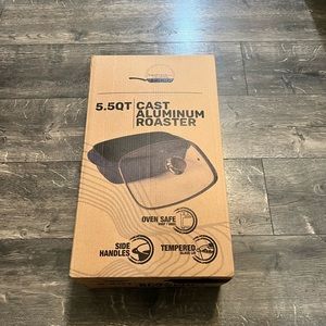 Sedona 5.5 QT Cast Aluminum Roaster NEW